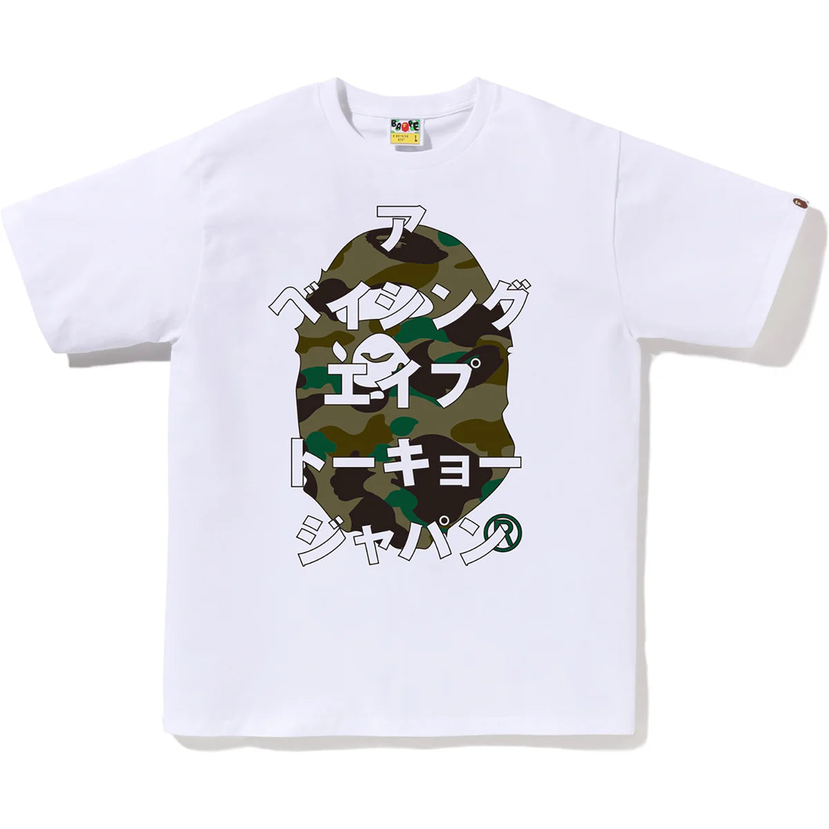 1st Camo Bape Katakana Tee