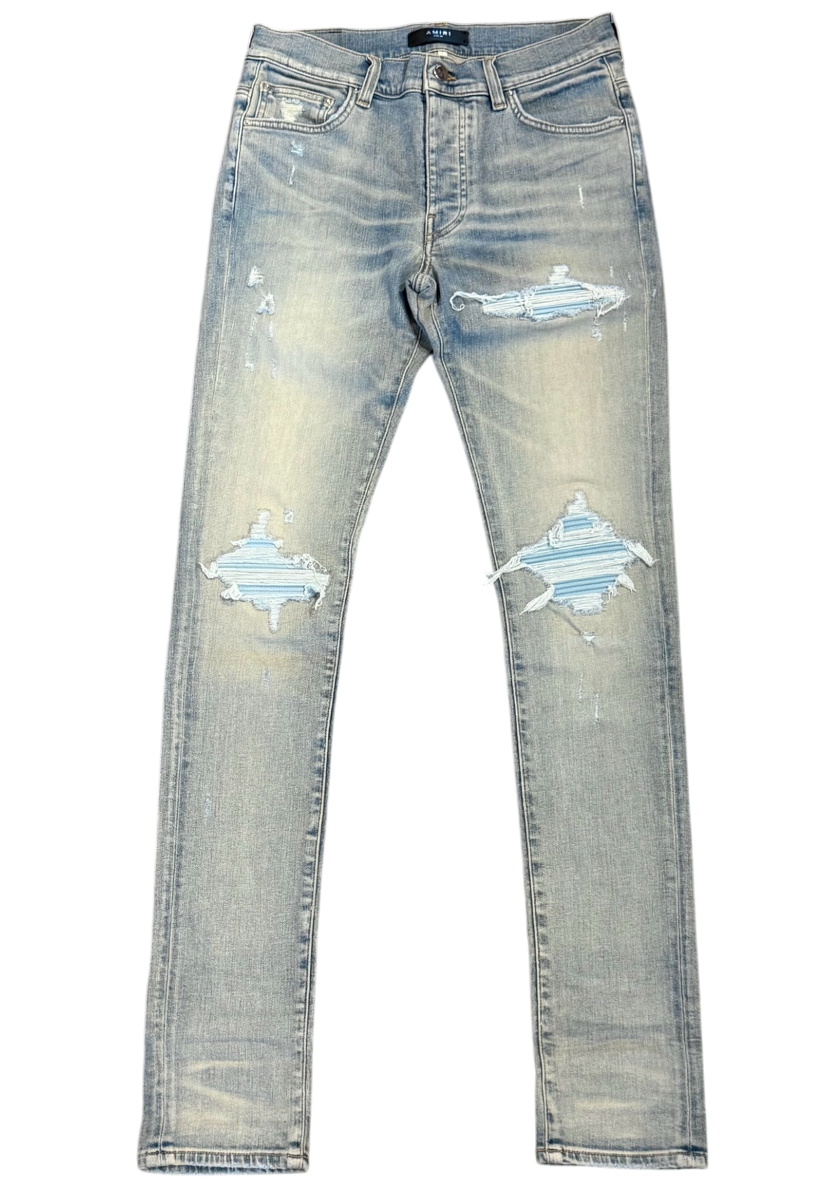 Antique Indigo & Blue Patch MX1 Jeans