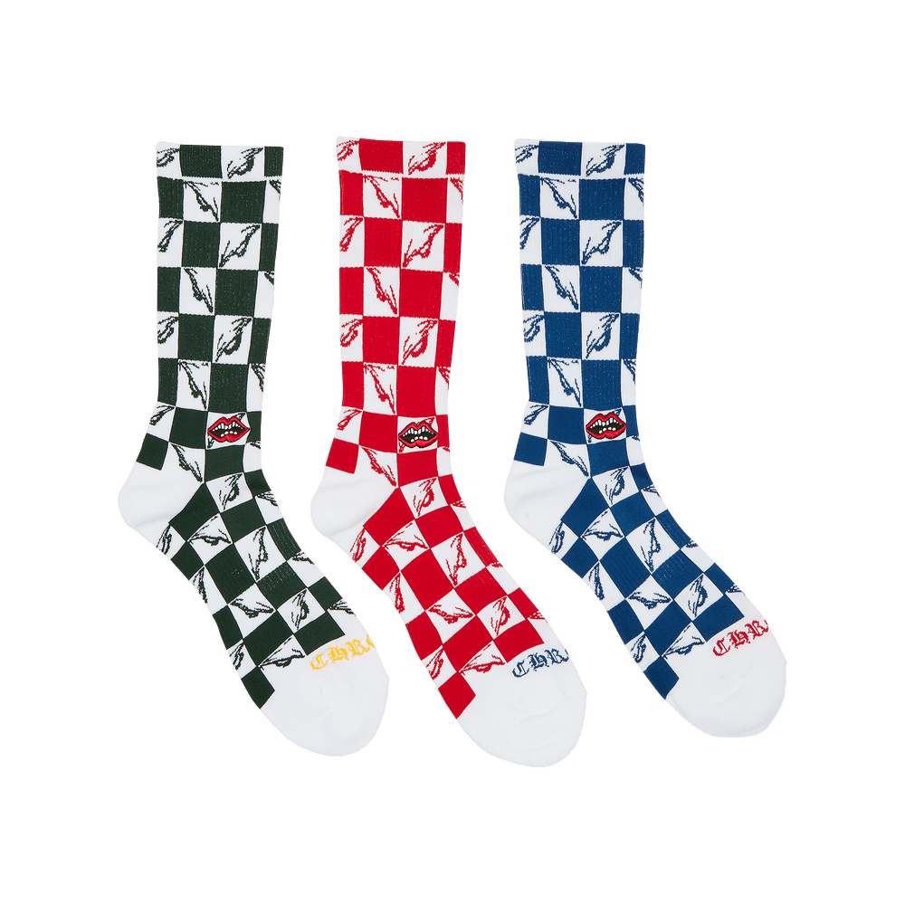 3-Pack Matty Boy 99 Eyes Socks Multi