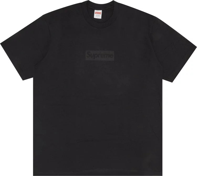 Tonal Box Logo Tee Black