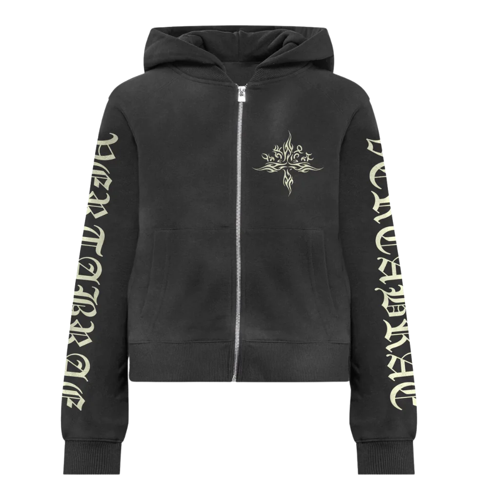 Tattoo Zip-Up Hoodie