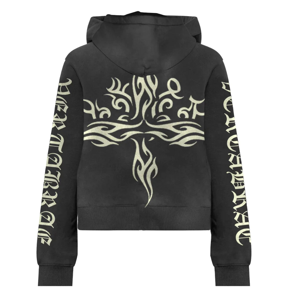 Tattoo Zip-Up Hoodie