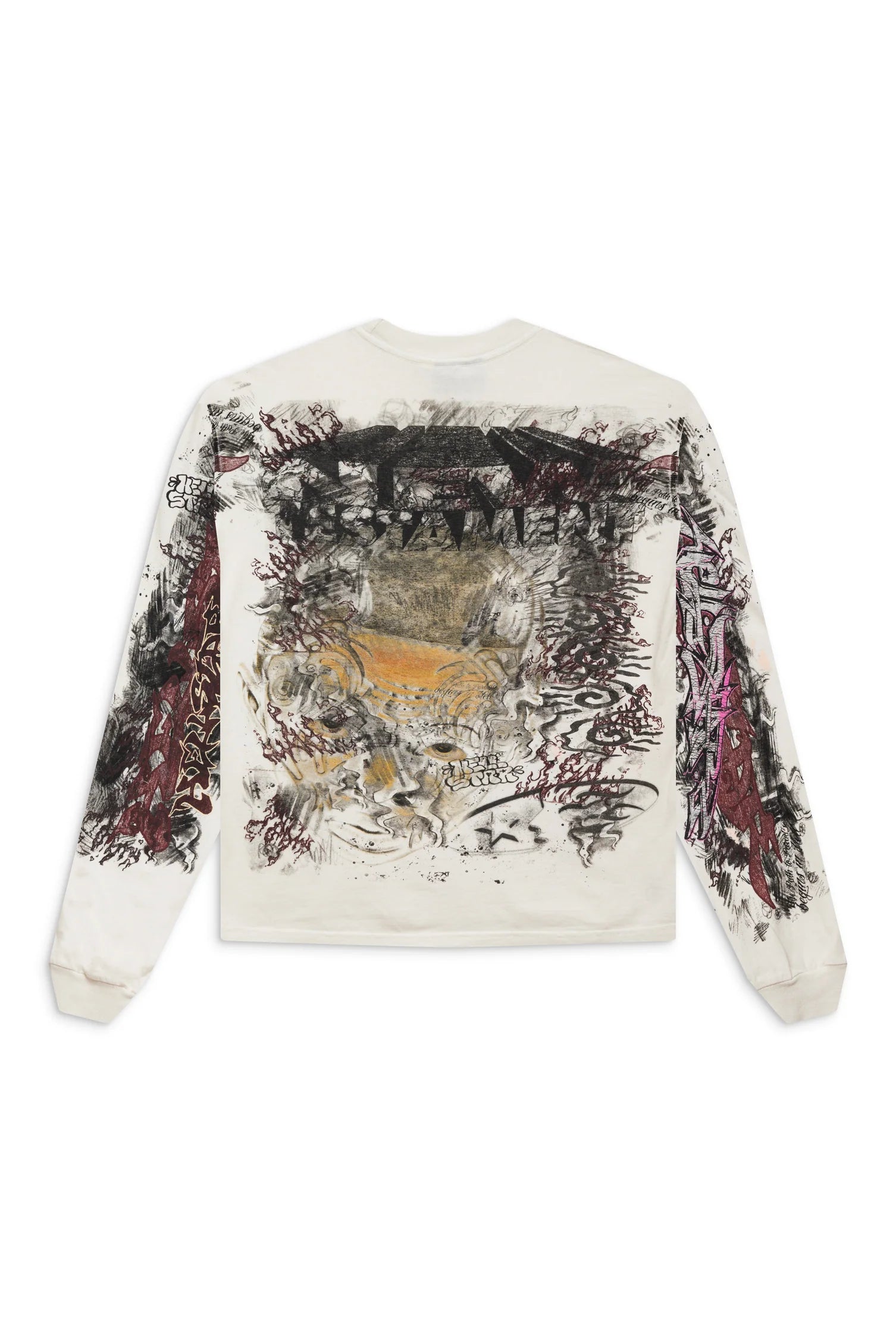 White Graffiti Longsleeve
