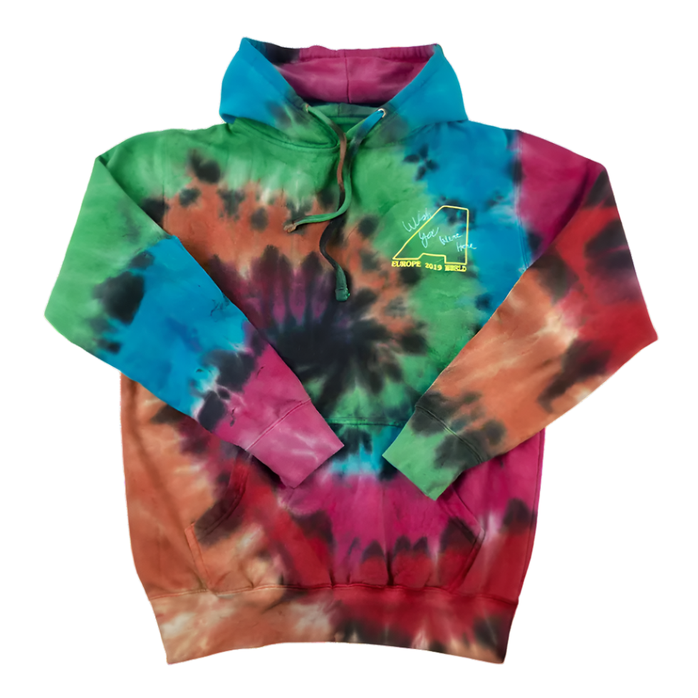 Astroworld UK Blink Of An Eye Tie Dye Hoodie