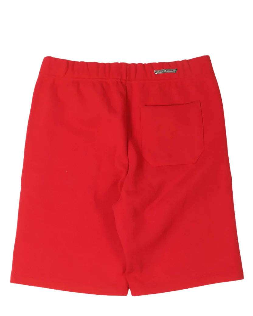 Cemetery Cross Embroidered Sweat Shorts