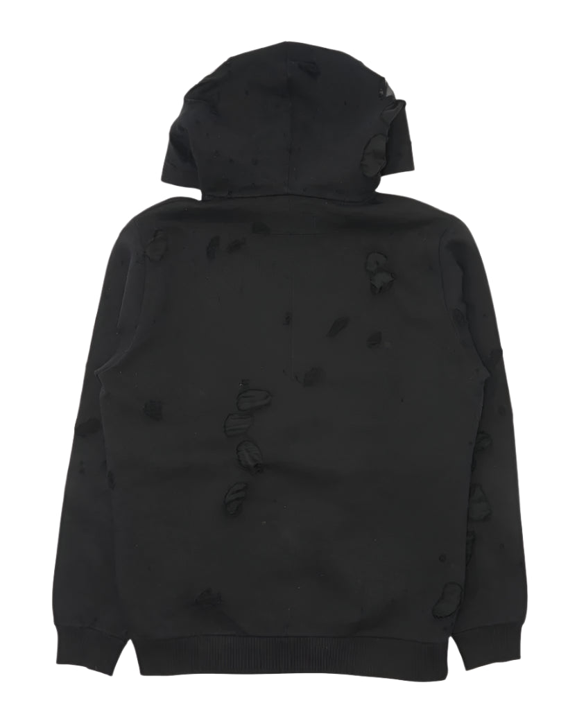 Distressed Logo Hoodie