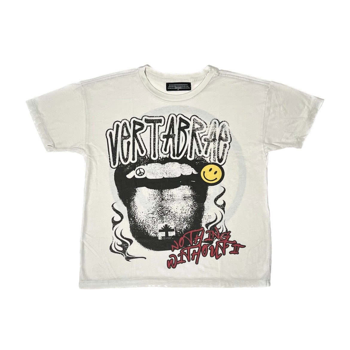 Happy Tee White