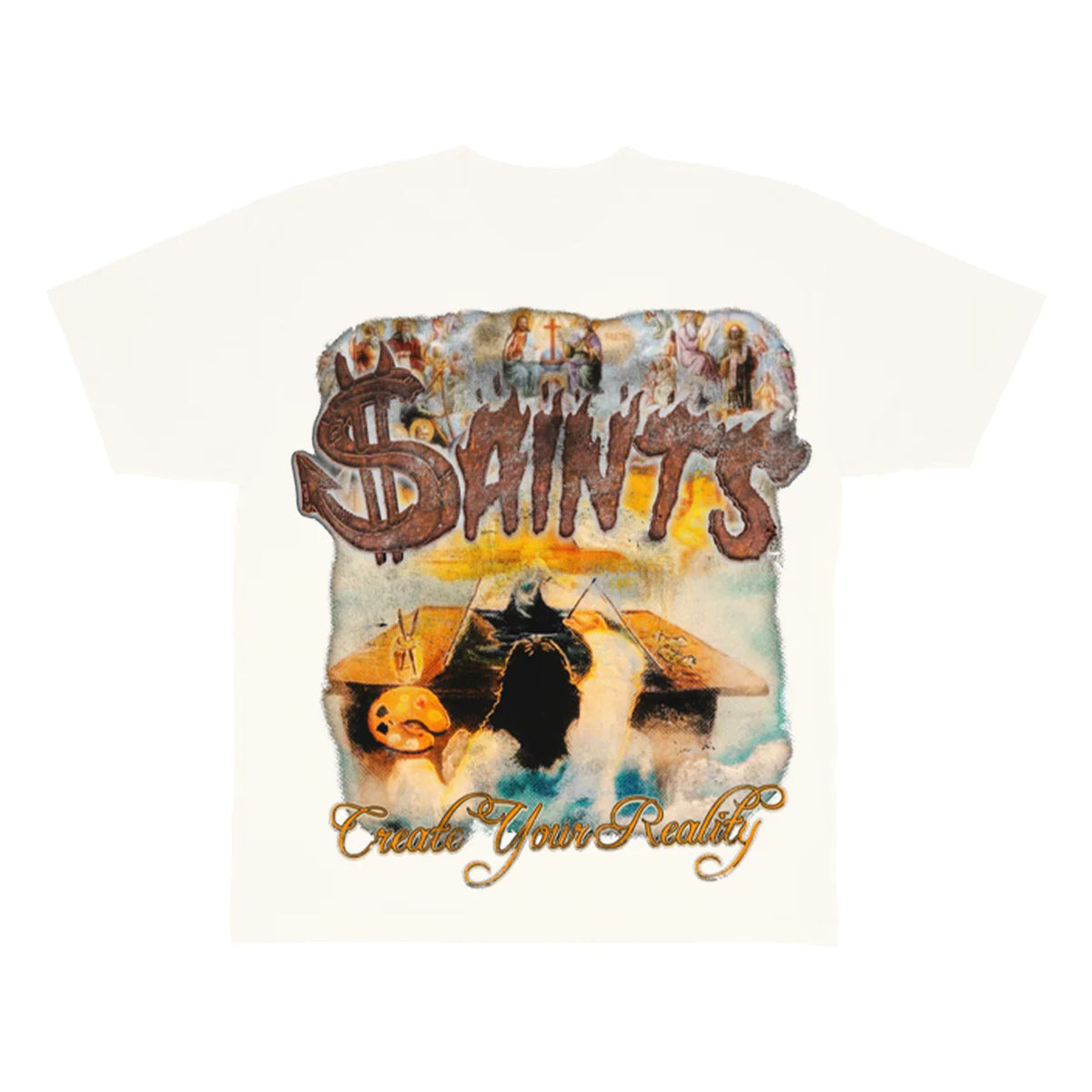 Create Your Reality Tee Cream