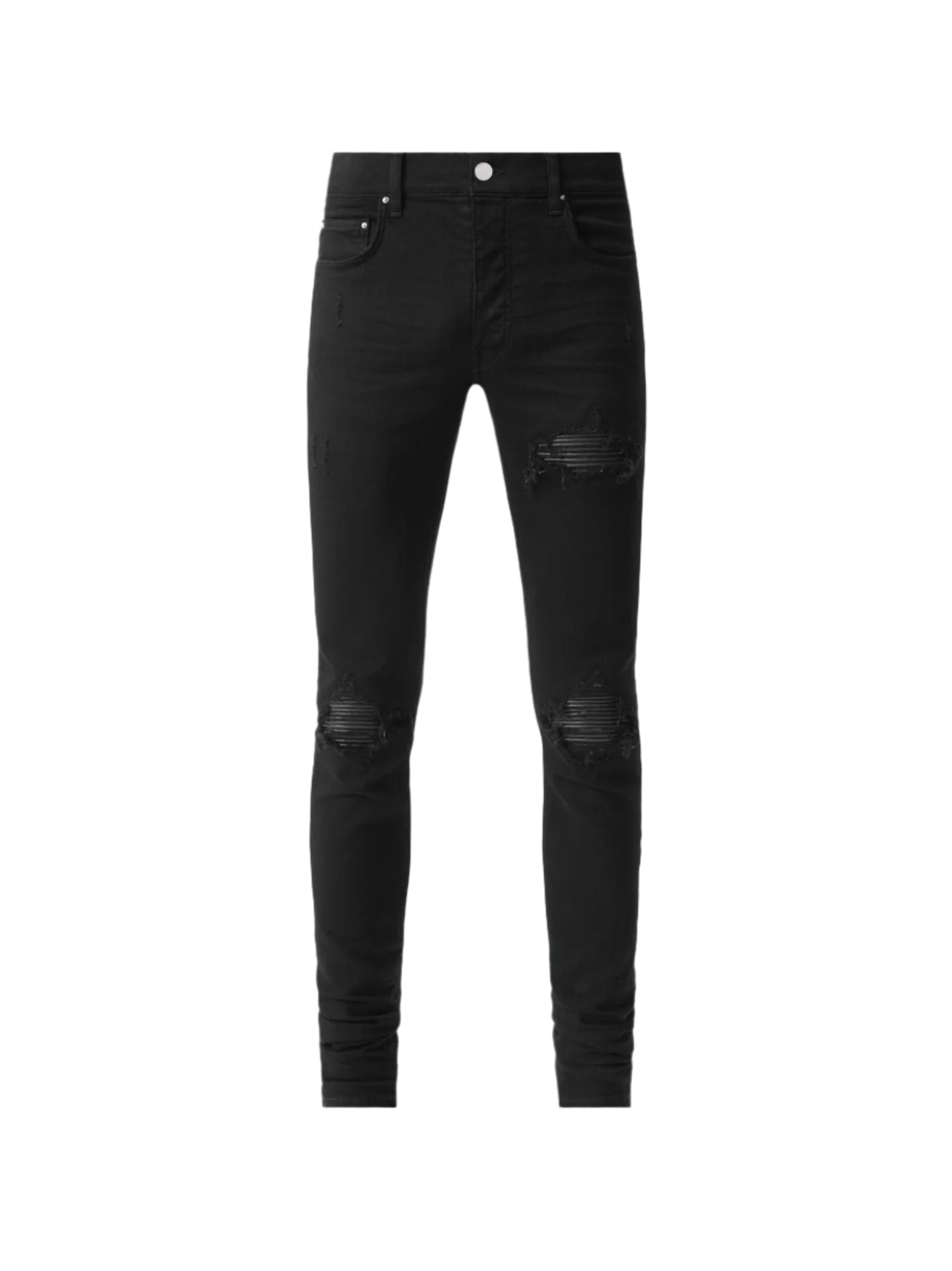 MX1 Leather Jean Black
