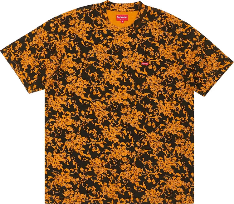 Small Box Tee (SS20) Black Floral