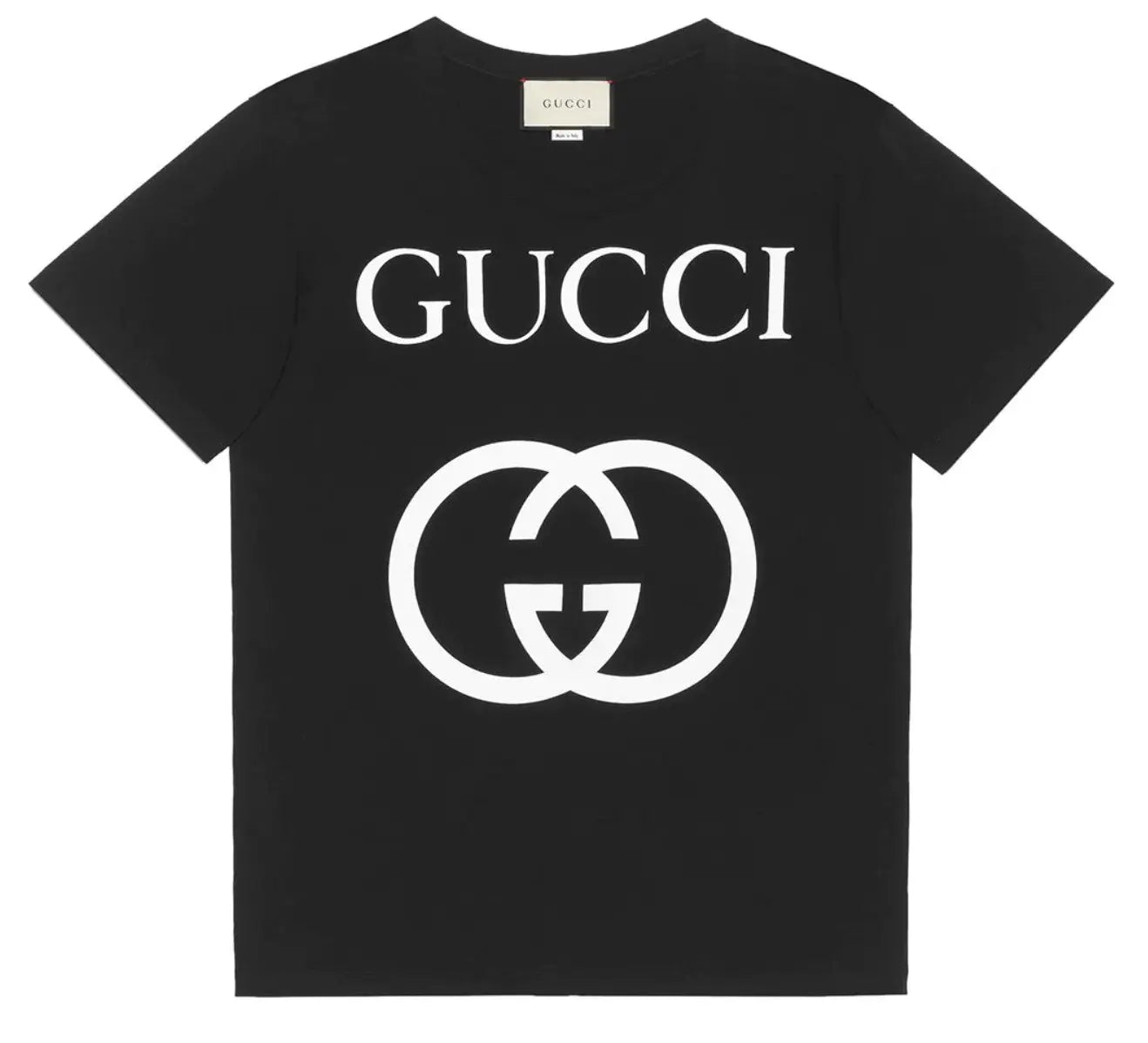 Black Interlocking G Tee