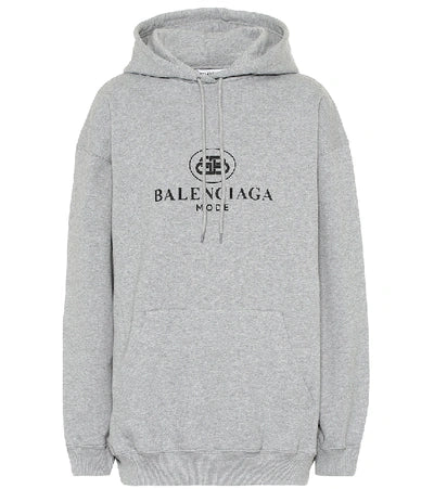 Balenciaga Grey Mode Hoodie