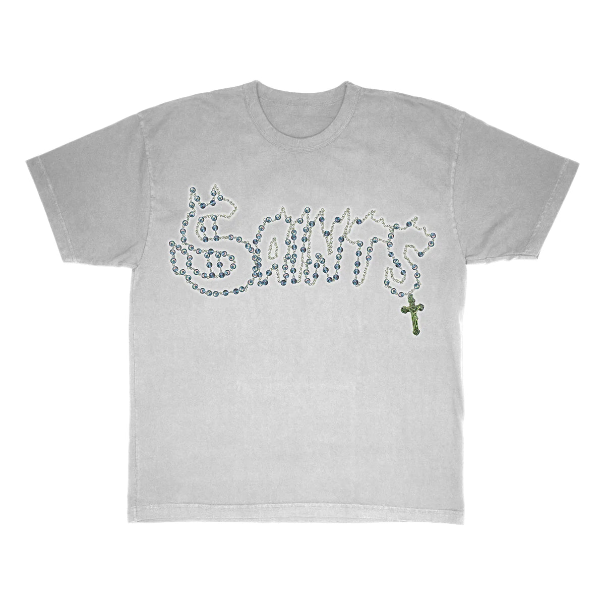 Rosary Tee Grey