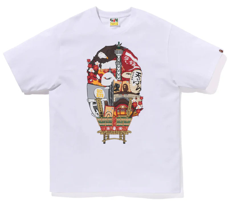 Bape Store Fukuoka Tee White