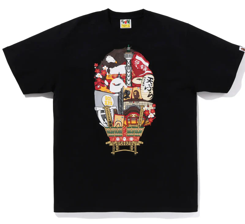 Bape Store Fukuoka Tee Black