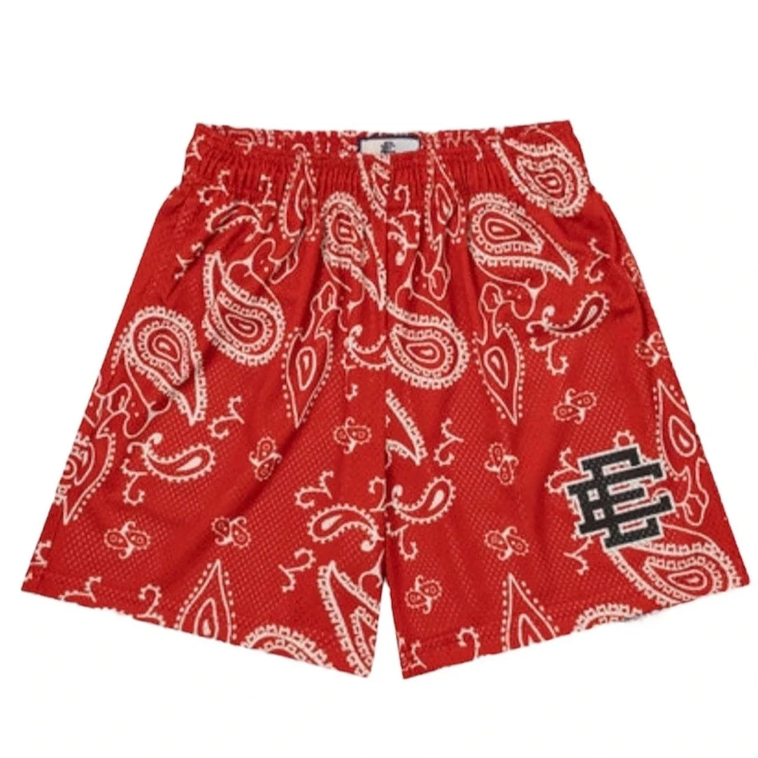 Eric Emanuel EE Basic Short Red Paisley