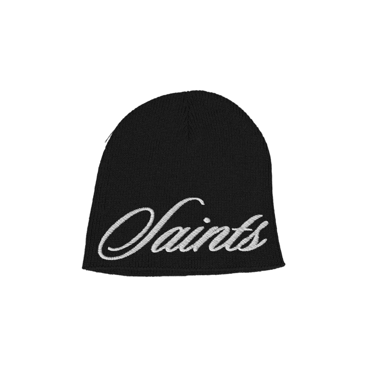 Script Beanie Black