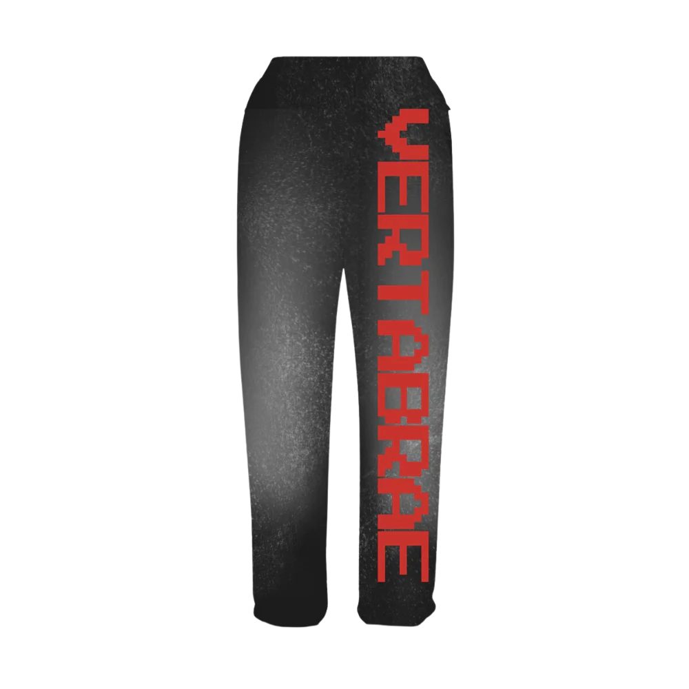 Washed C-2 Sweatpants Black/Red
