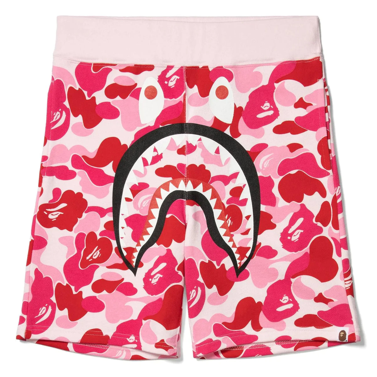 ABC Camo Shark Sweat Shorts Pink