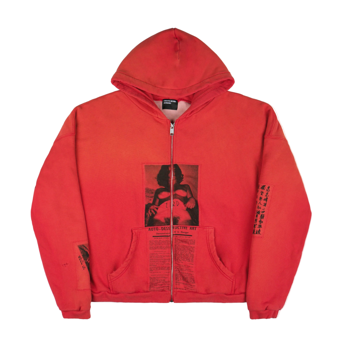 ERD Anti-Process Thermal Lined Zip Hoodie