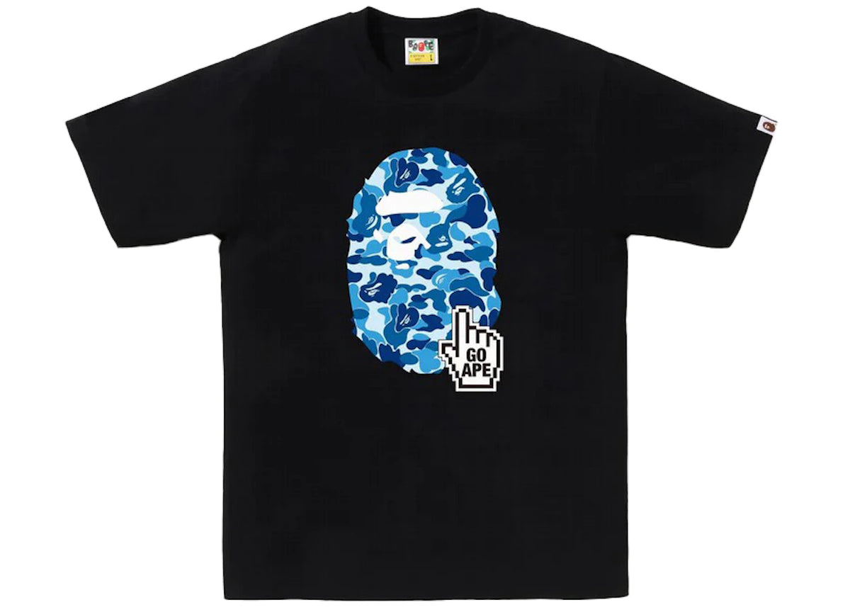 ABC Camo Head Online Tee Black/Blue