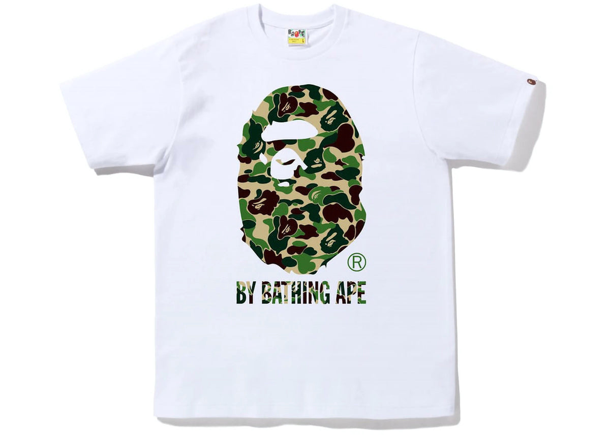 ABC Camo By Bathing Ape Tee White Green