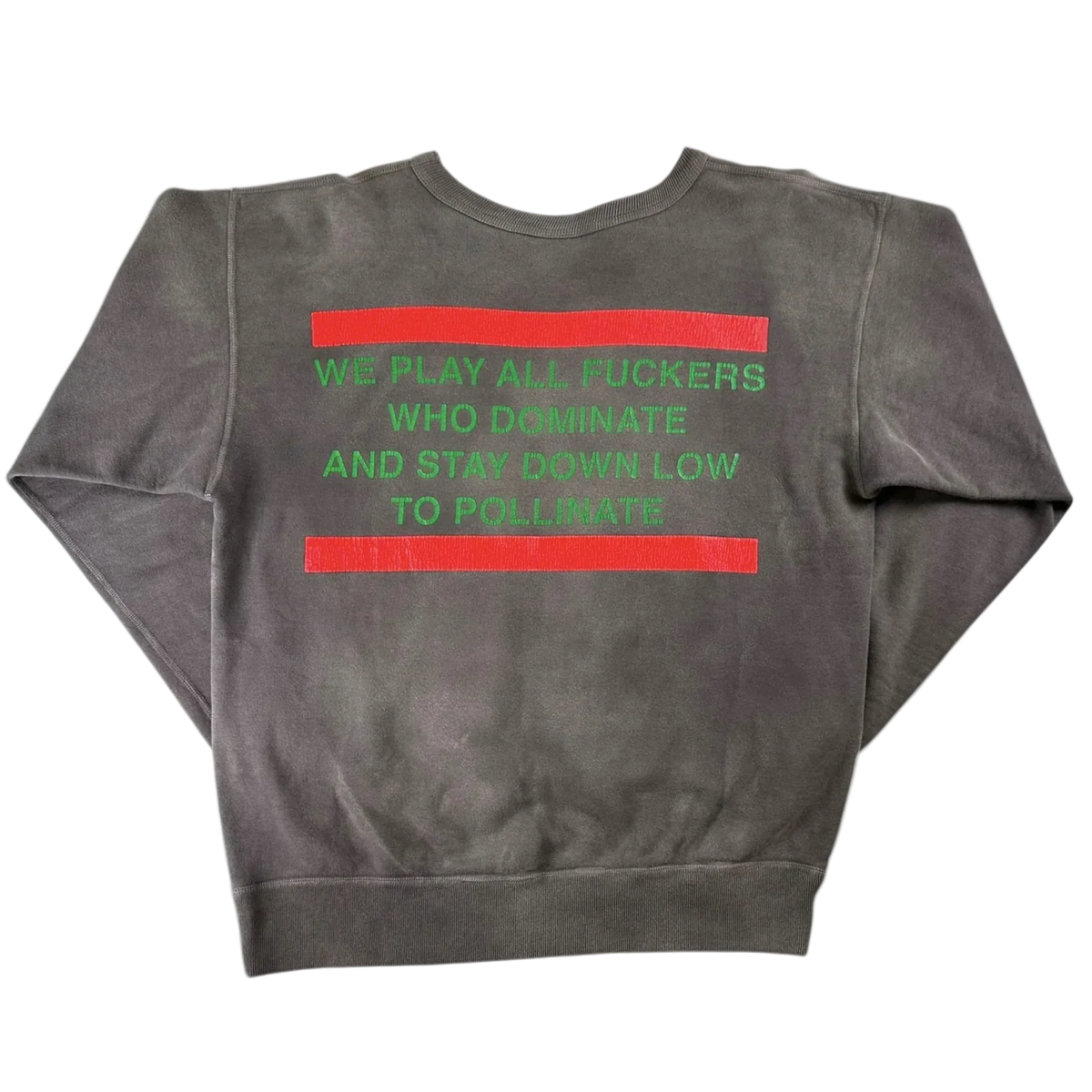 Saint Michael x Denim Tears Heaven & Hell Black Crewneck