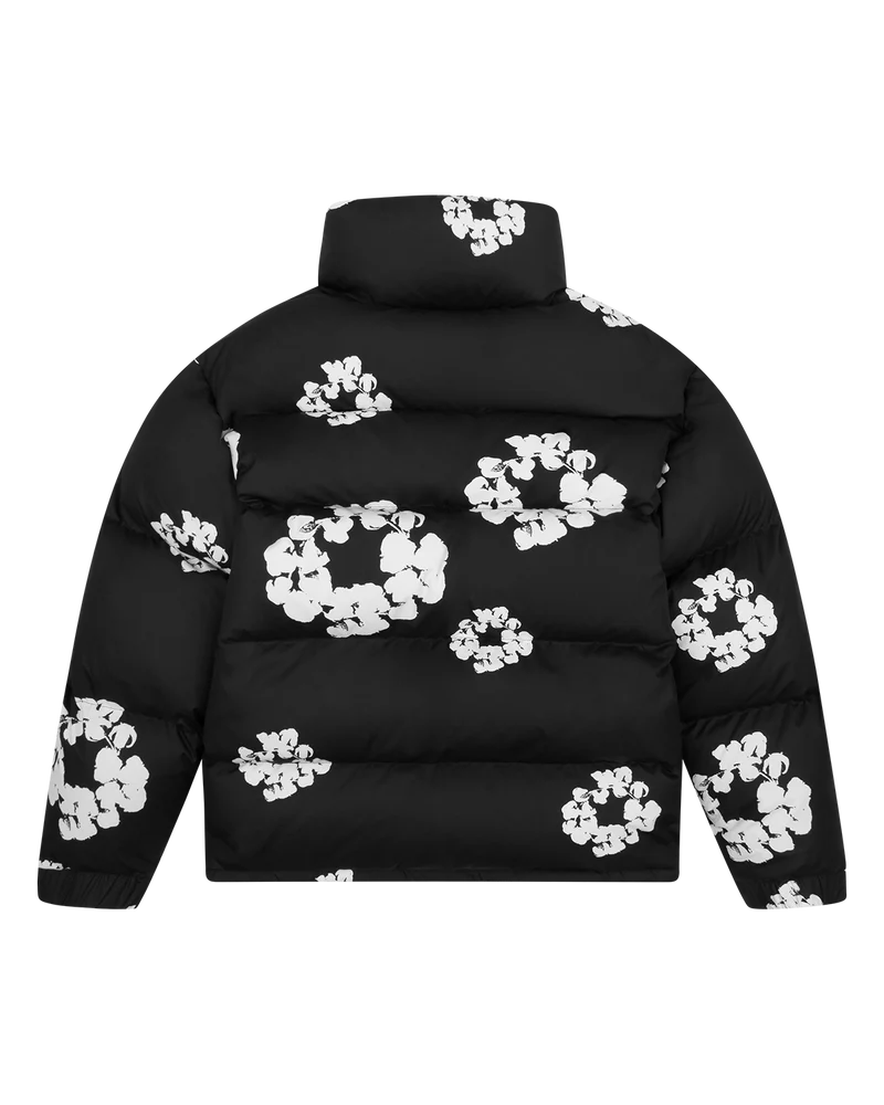Cotton Wreath Puffer Jacket