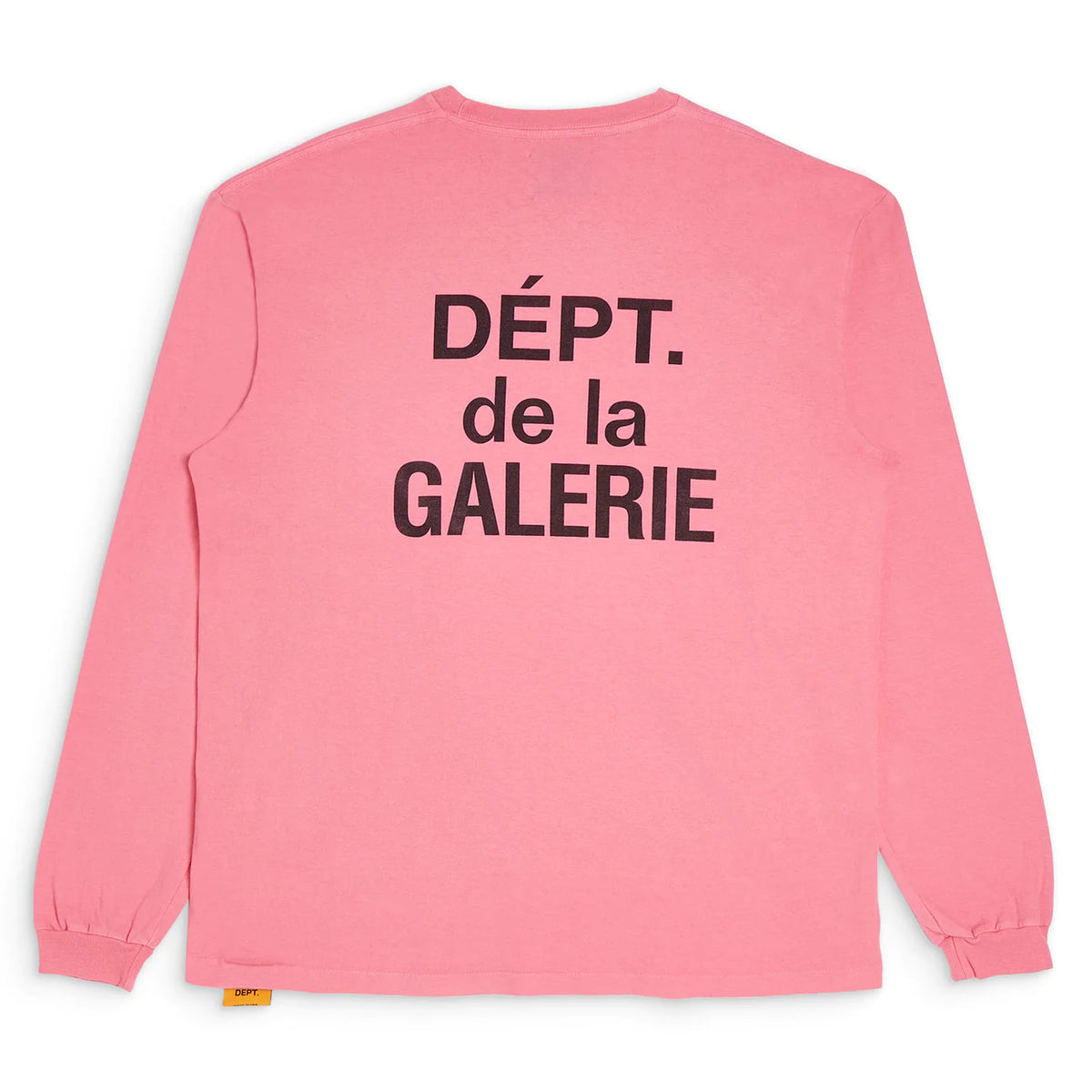 Dept De La Galerie L/S Pocket Tee Salmon