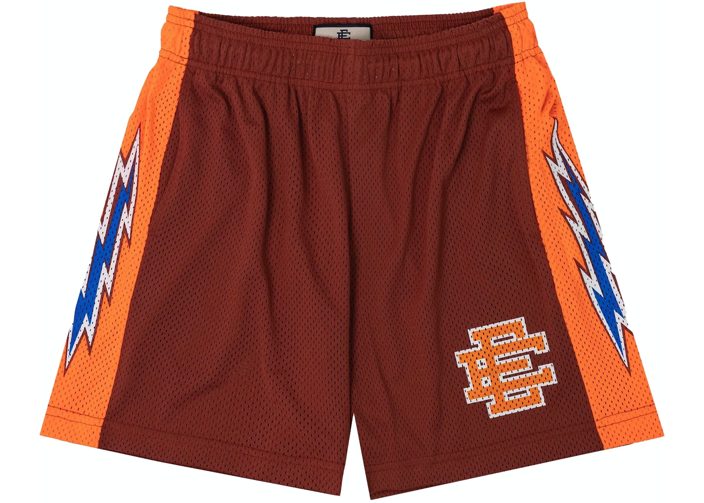 EE Basic Short Maroon/Orange