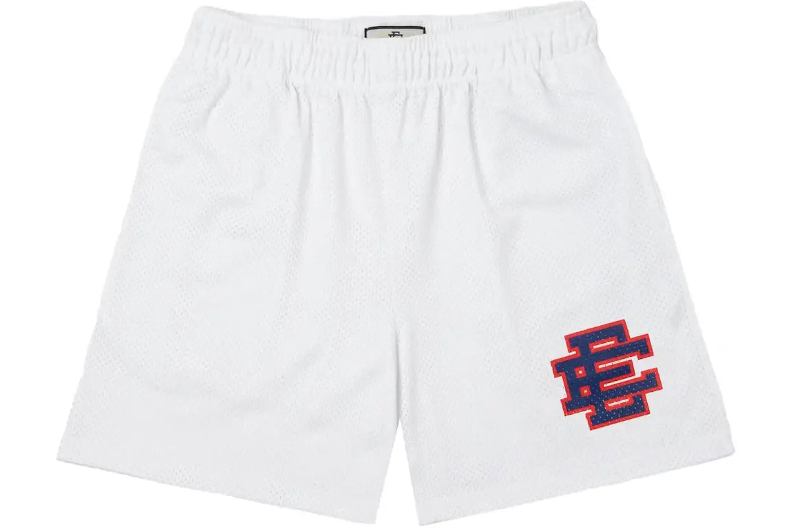 EE Basic Short White/Navy