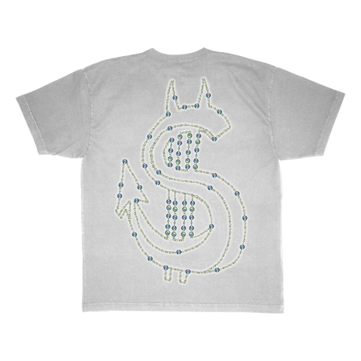 Rosary Tee Grey