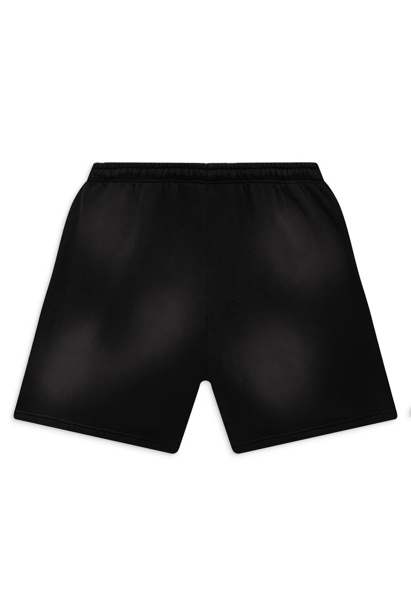 Hellstar Flame Shorts Black/White