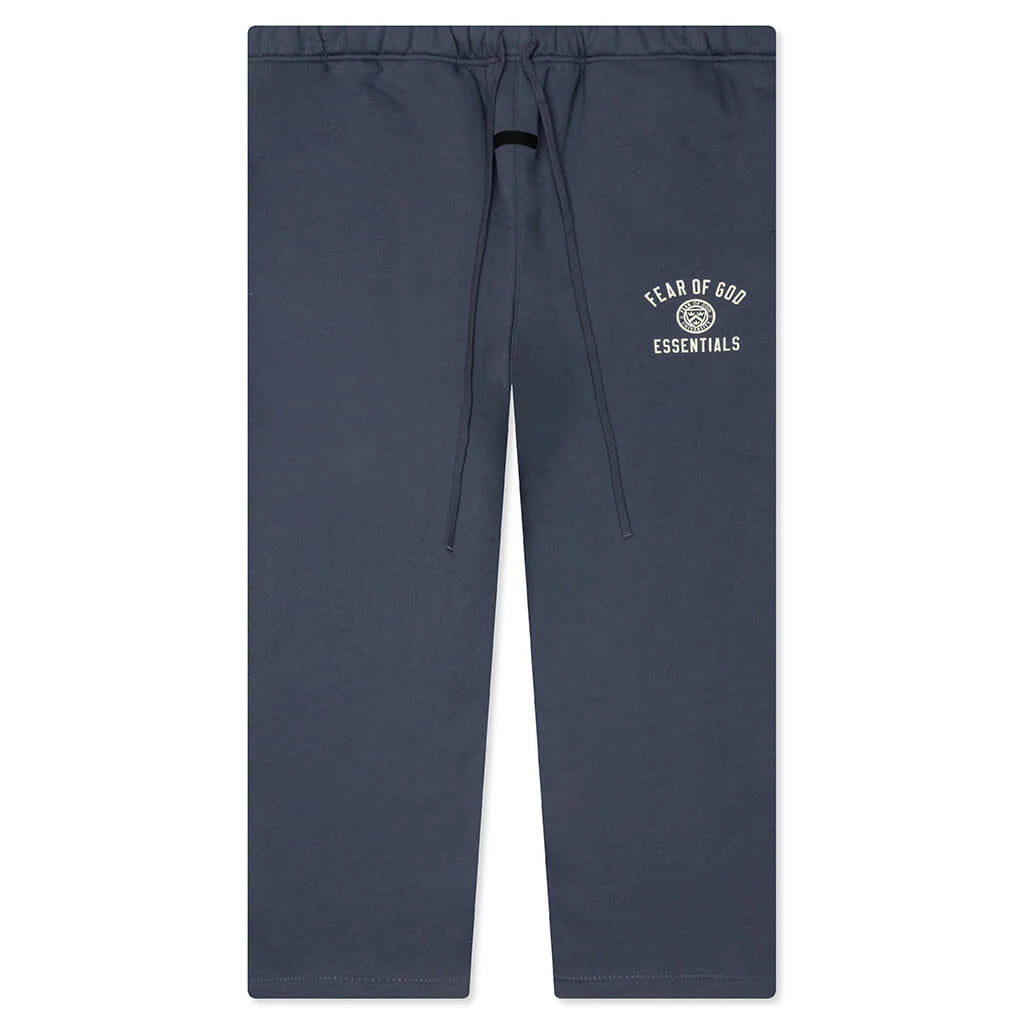 Essentials Heavy Fleece Relaxed Sweatpants Navy University