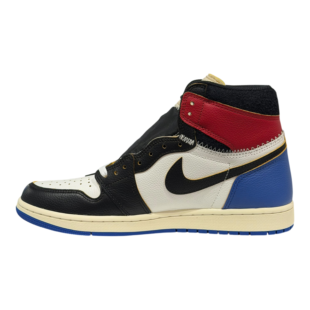 Jordan 1 Retro High OG SP Fragment x Union LA Varsity Red Sport Royal