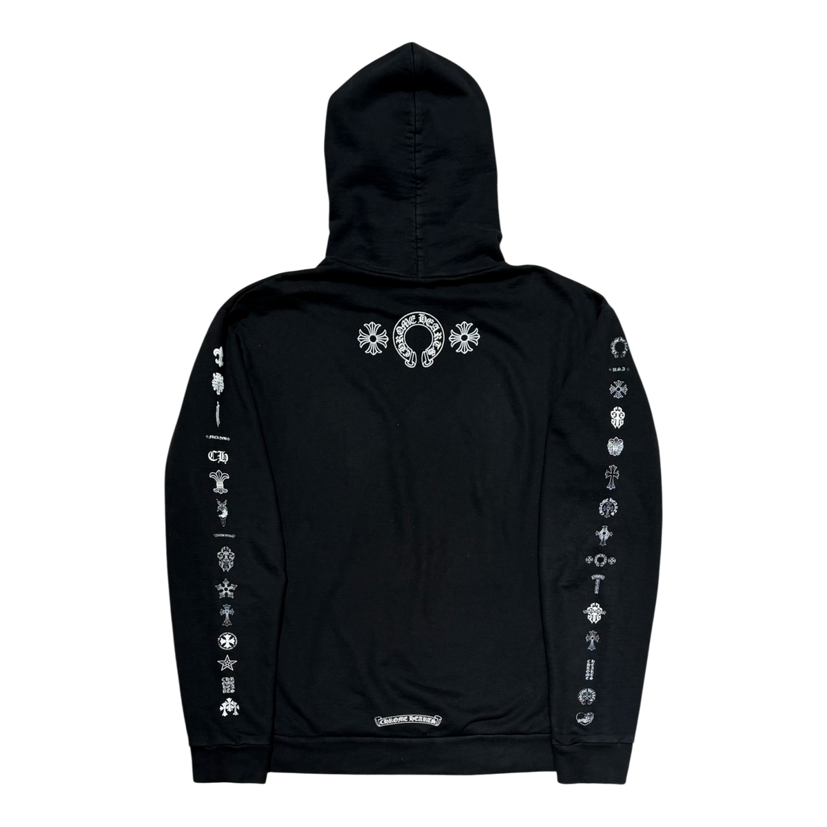 Multi Logo Pullover Hoodie