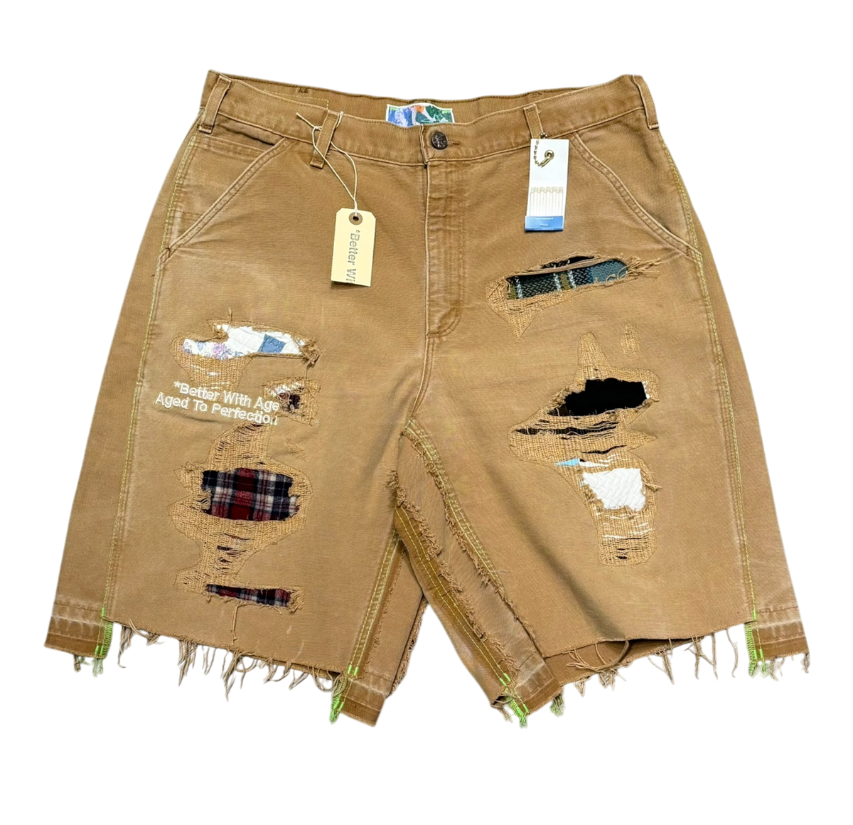 Repair Double-wide Carpenter Short Tan