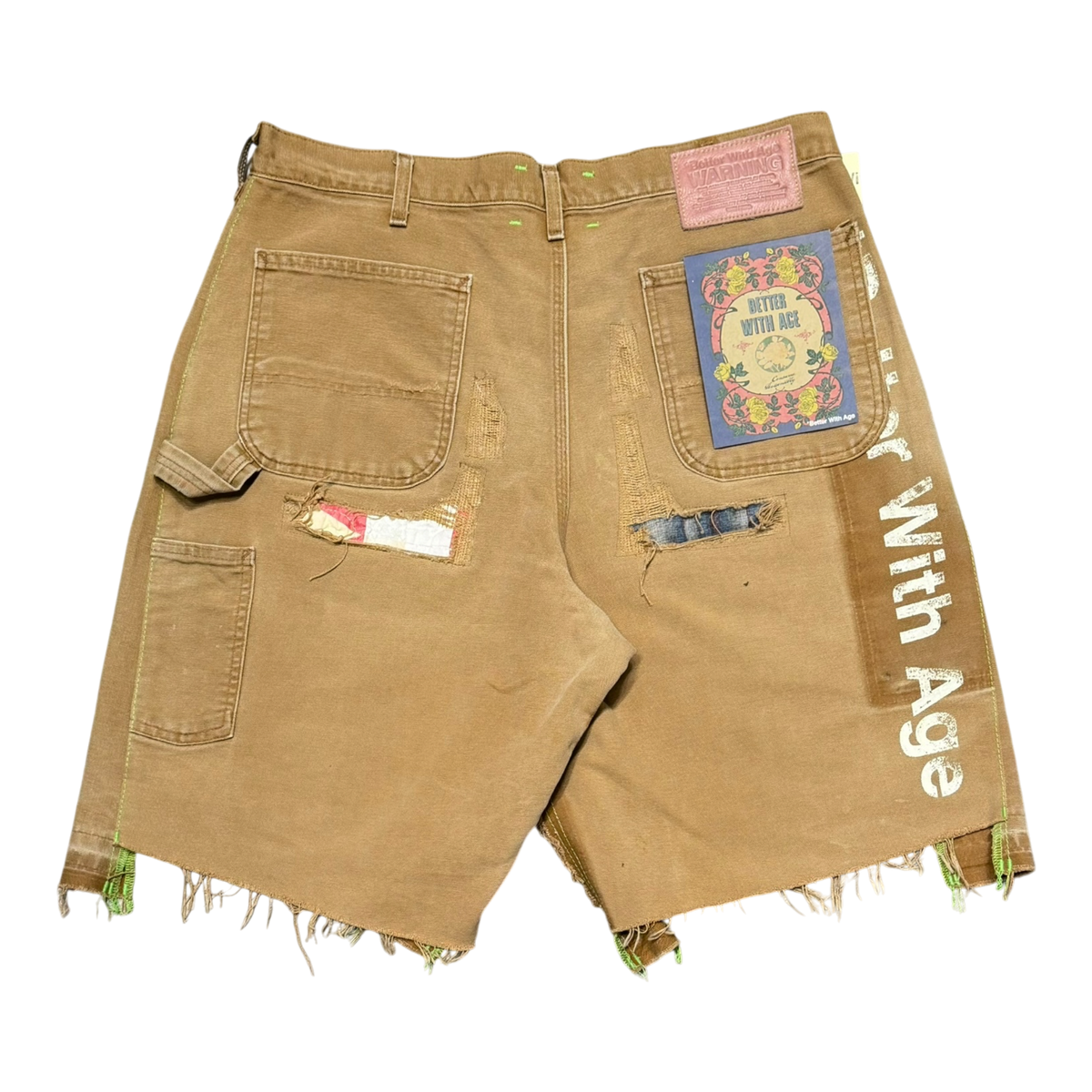 Repair Double-wide Carpenter Short Tan