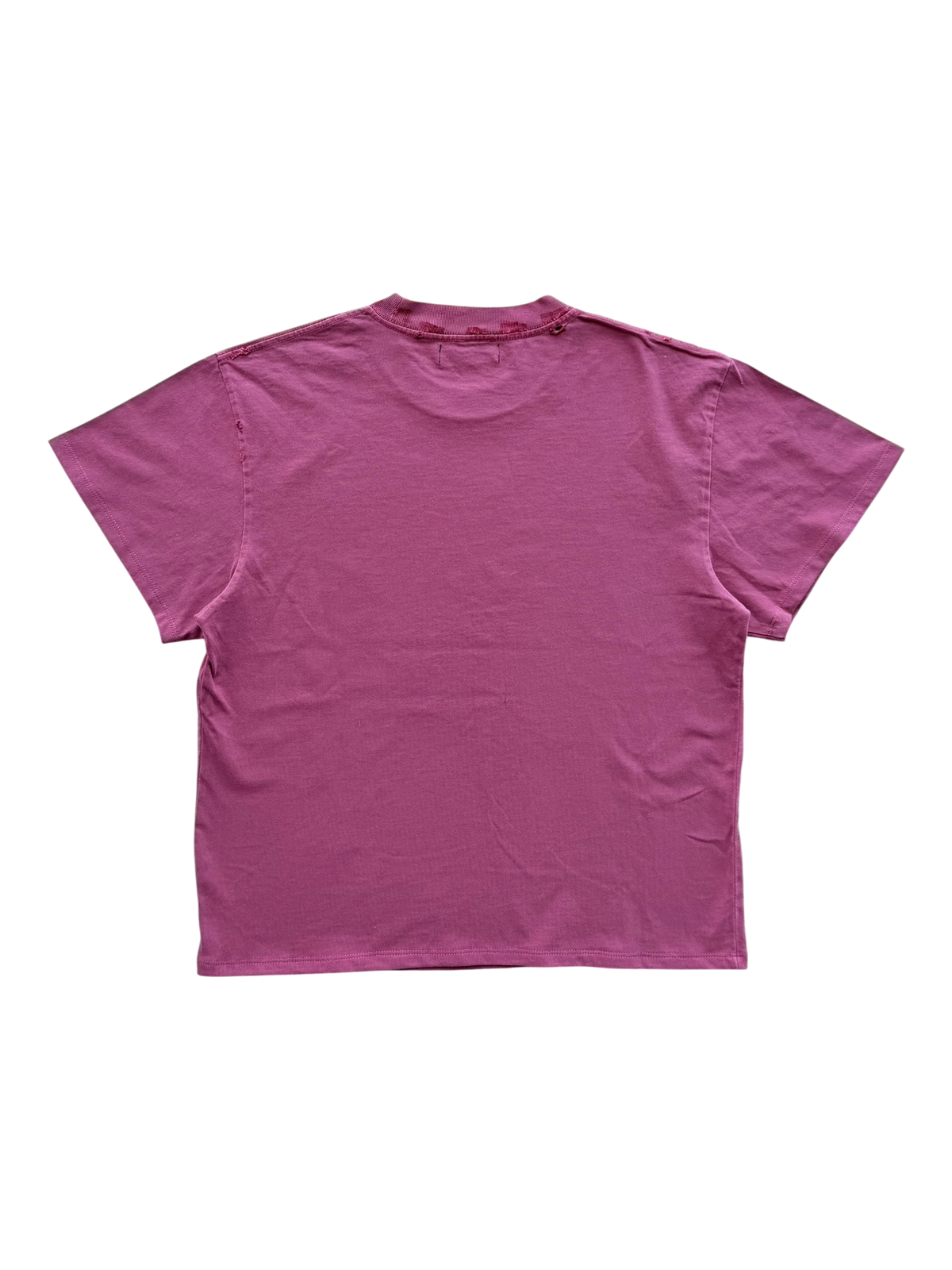 Varsity Bulldog Distressed Tee Red