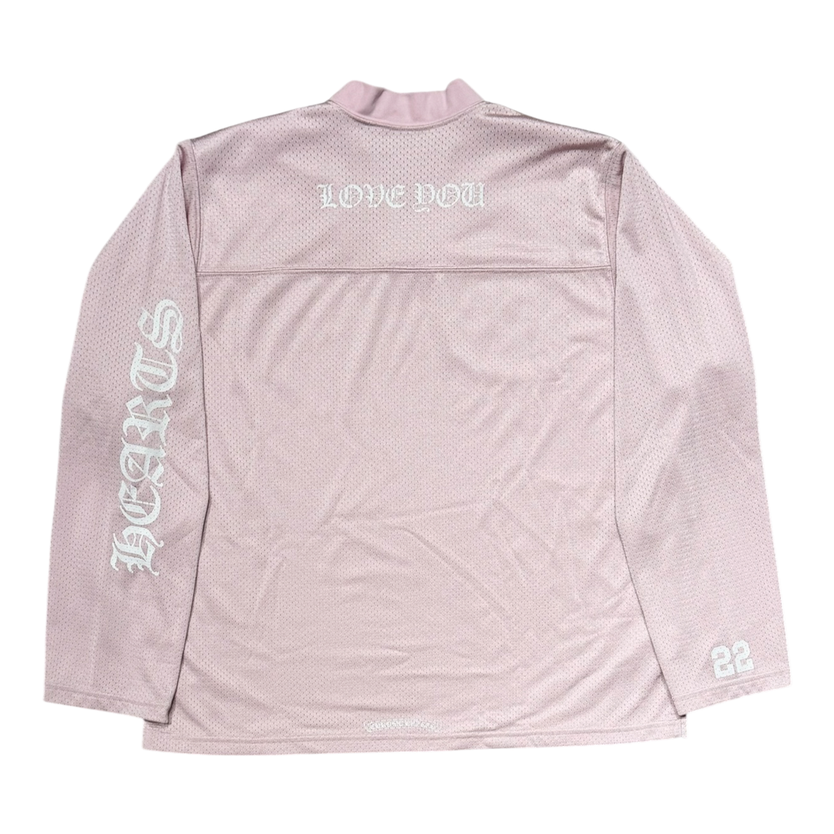"Love You" Mesh Pink Jersey
