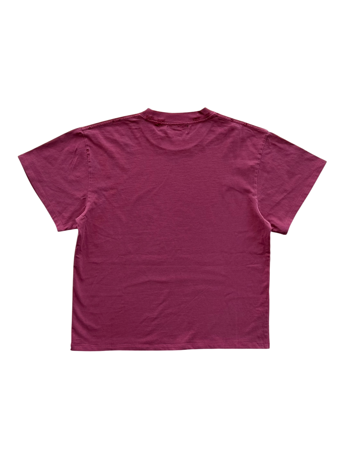 Bloom Distressed Tee Red