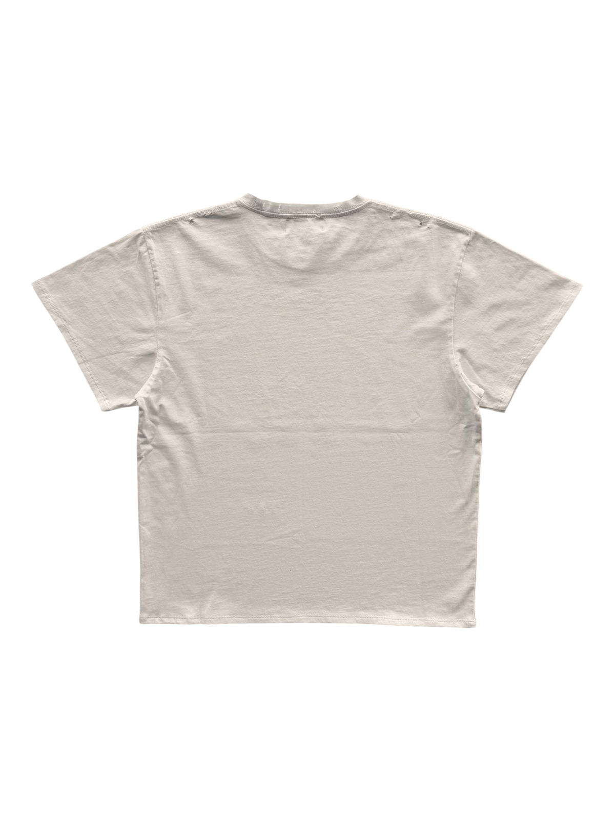 Burglary Distressed Tee Cream