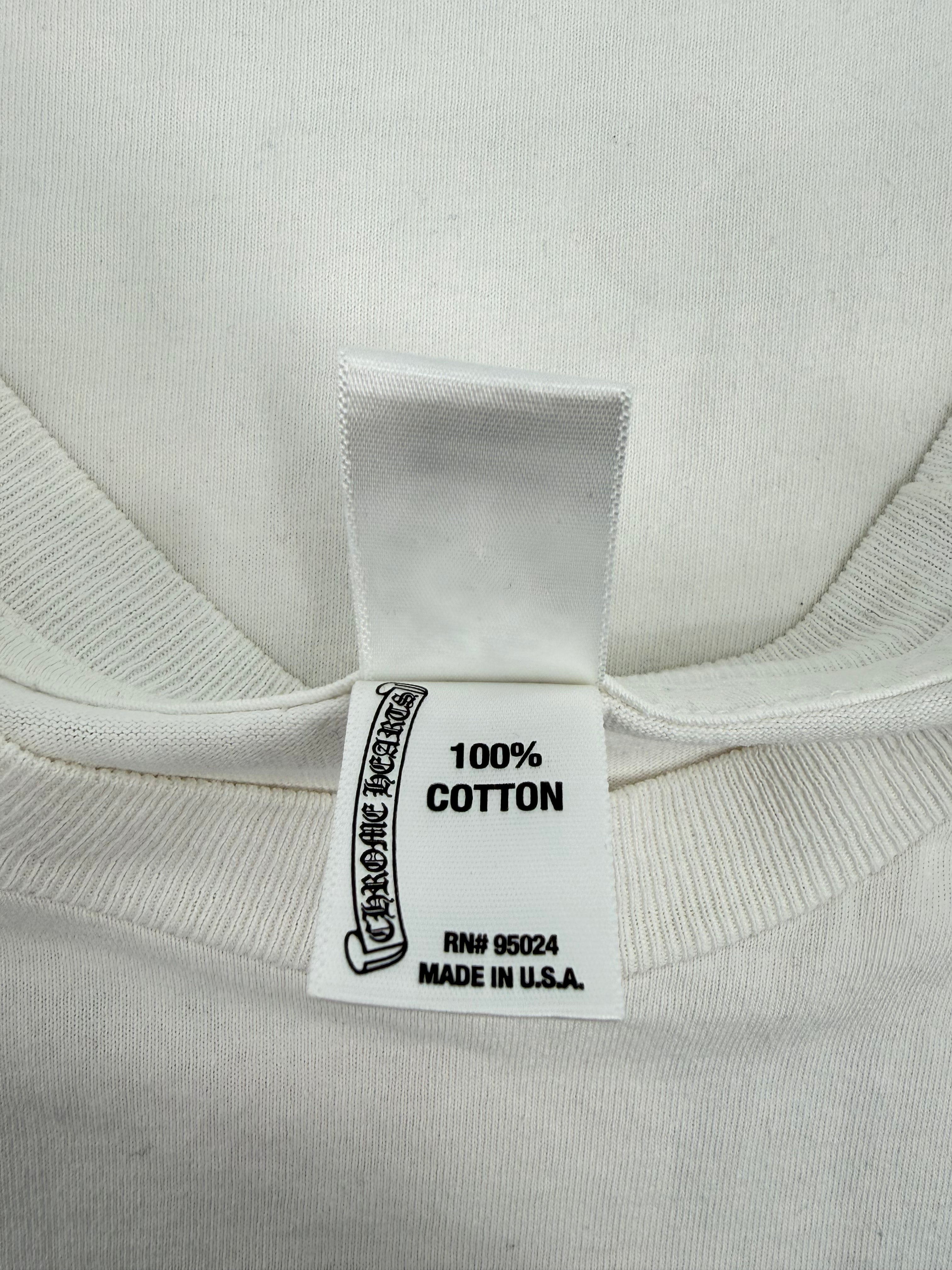 Chrome Hearts Vintage White USA Tee