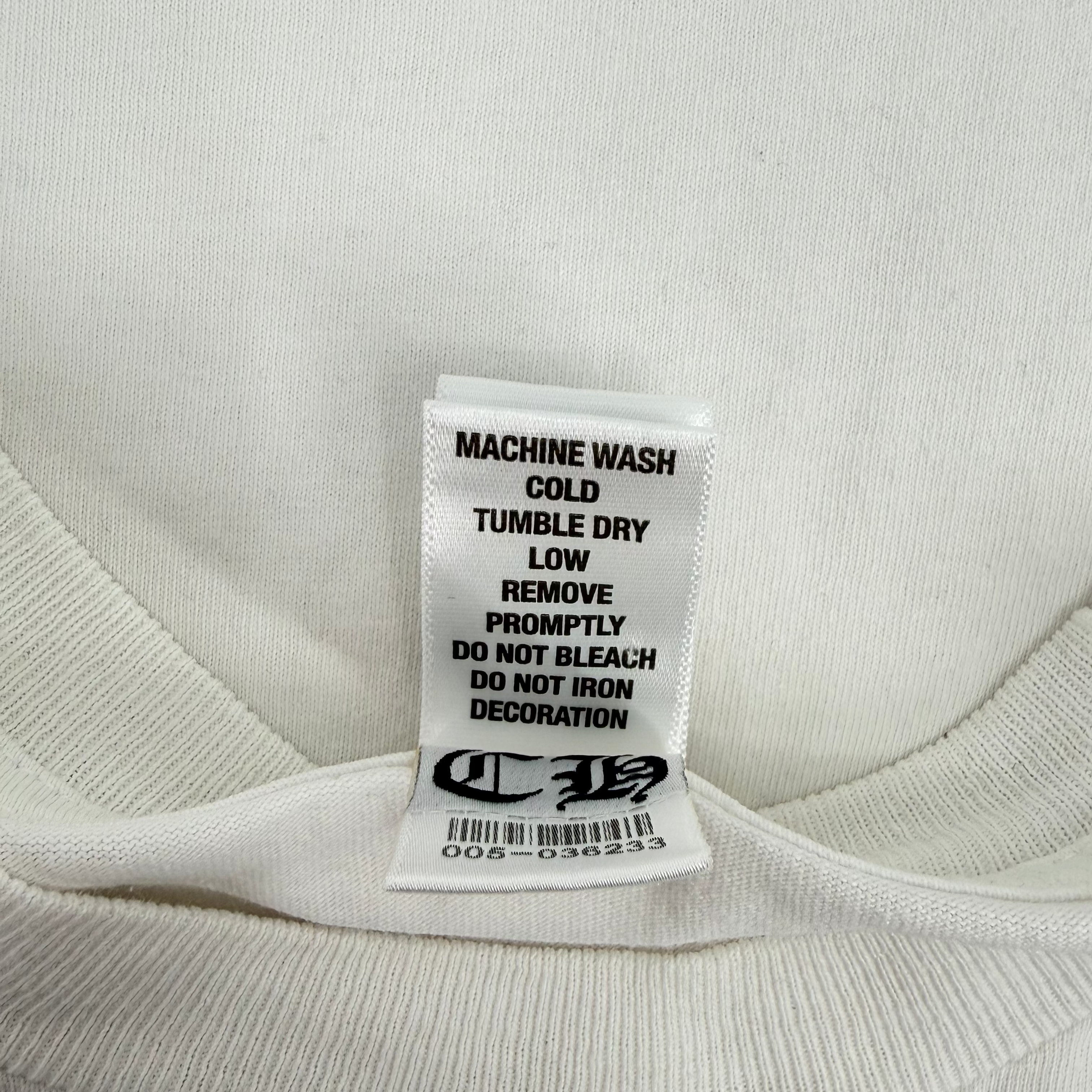 Chrome Hearts Vintage White USA Tee