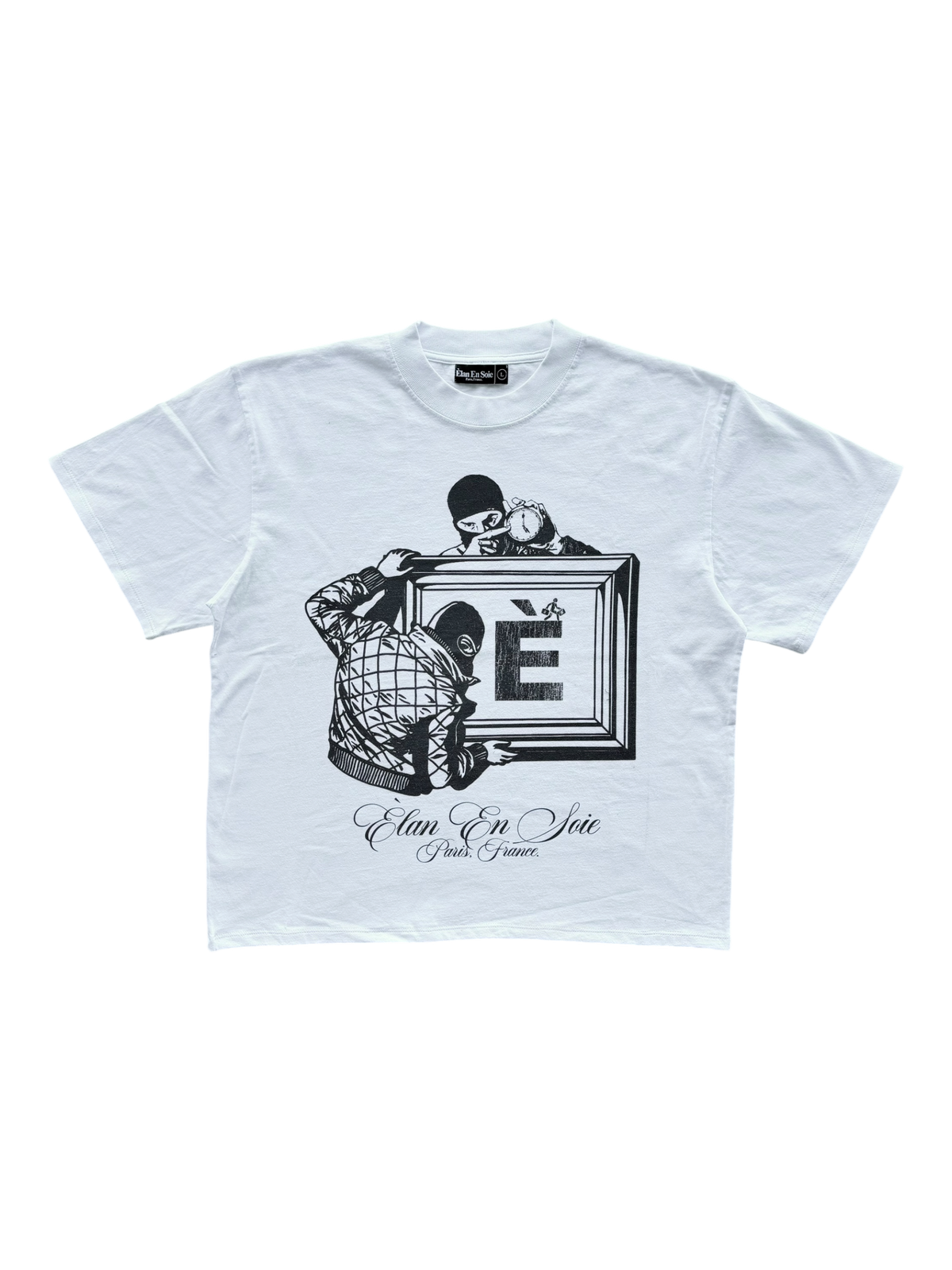 Burglary Tee White