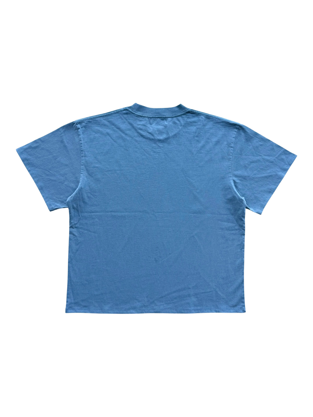 Lip Tattoo Tee Blue