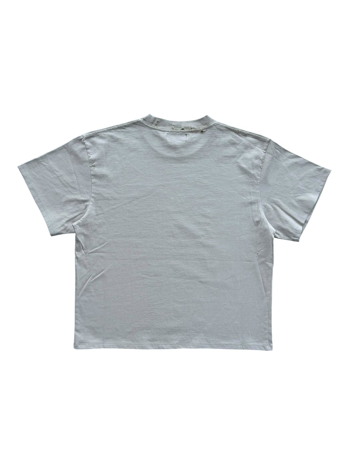 Master Key Distressed Tee Beige
