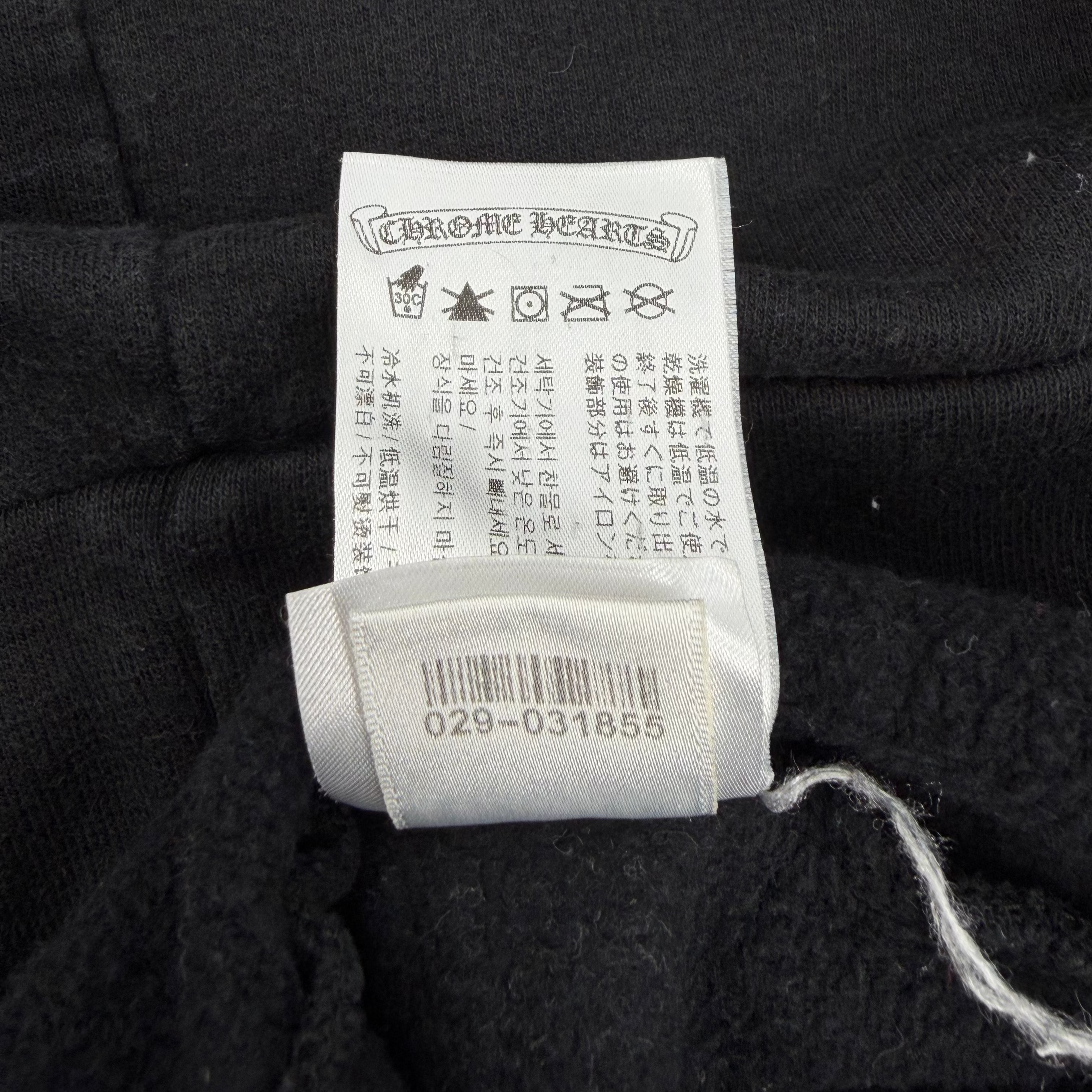Chrome Hearts Black Red Cross Hoodie