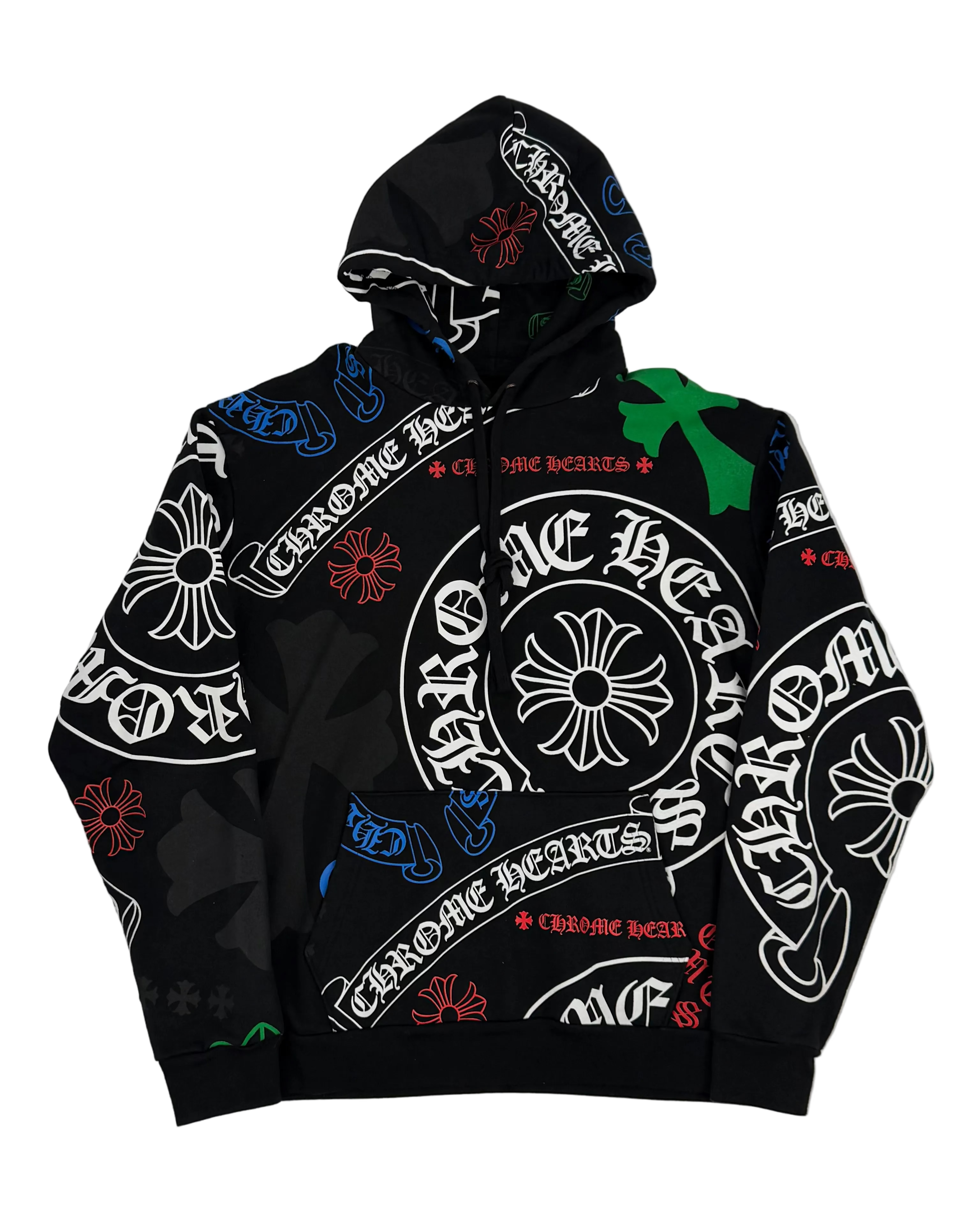 Multicolor Stencil Hoodie