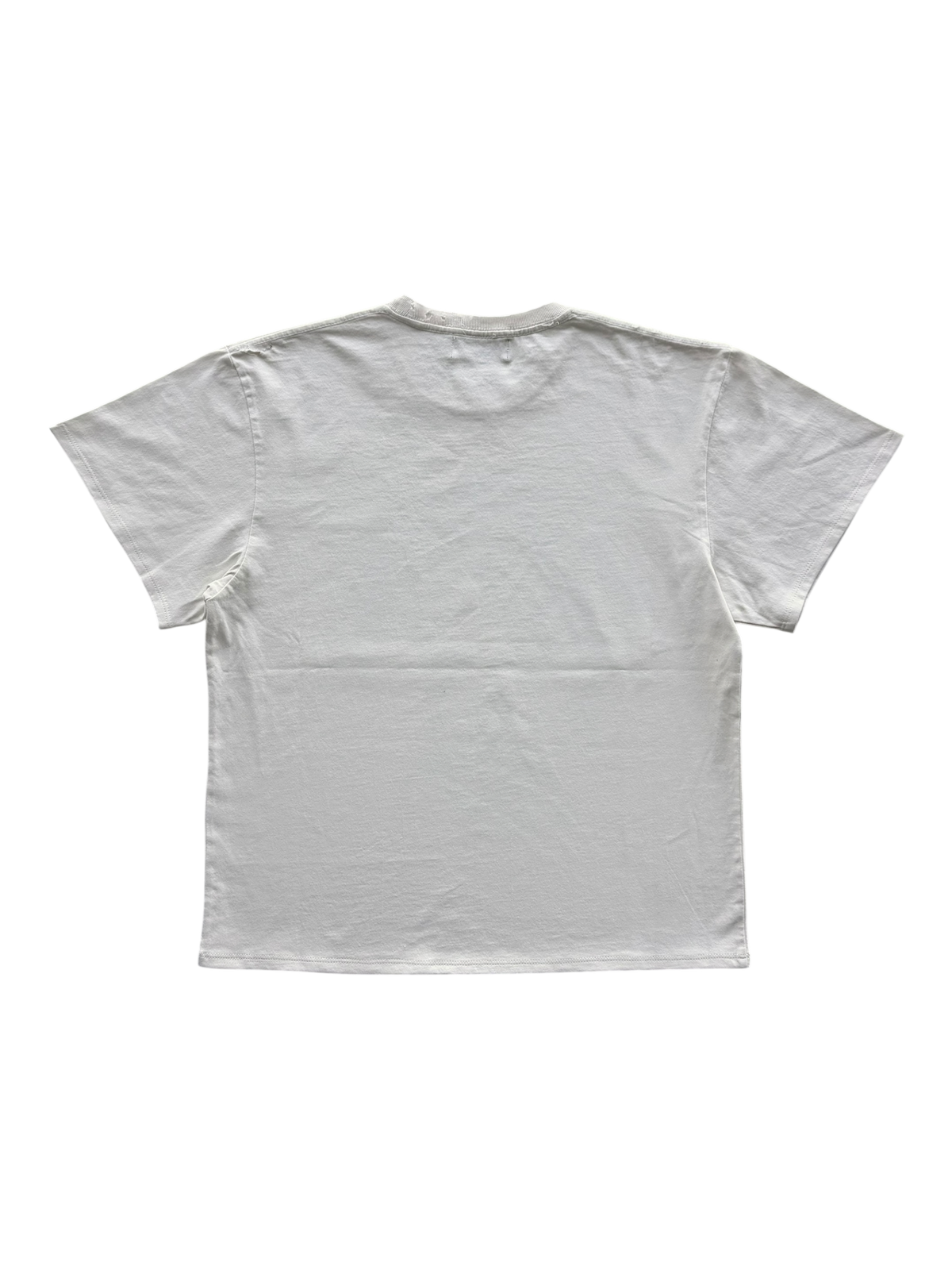 Baby Saint Distressed Tee Cream